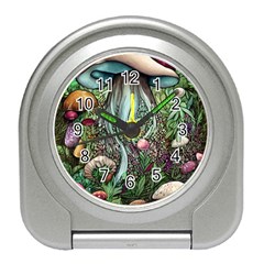 Craft Mushroom Travel Alarm Clock by GardenOfOphir