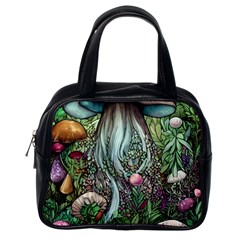 Craft Mushroom Classic Handbag (one Side) by GardenOfOphir