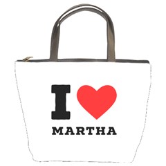 I Love Martha Bucket Bag by ilovewhateva