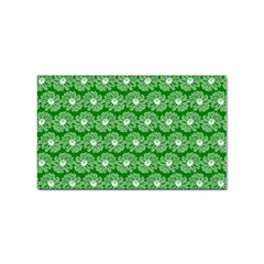 Gerbera Daisy Vector Tile Pattern Sticker Rectangular (10 Pack) by GardenOfOphir