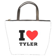I Love Tyler Bucket Bag by ilovewhateva
