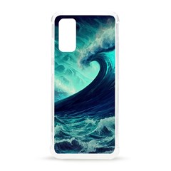 Waves Ocean Sea Tsunami Nautical Samsung Galaxy S20 6 2 Inch Tpu Uv Case by Jancukart