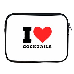 I Love Cocktails  Apple Ipad 2/3/4 Zipper Cases by ilovewhateva