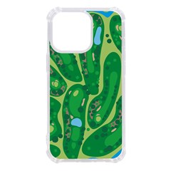 Golf Course Par Golf Course Green Iphone 13 Pro Tpu Uv Print Case by Cowasu