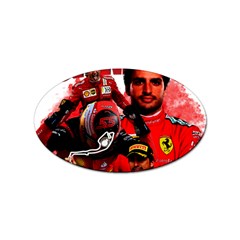 Carlos Sainz Sticker Oval (100 Pack) by Boster123