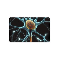 Organism Neon Science Magnet (name Card) by Ndabl3x