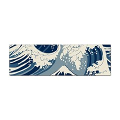 Japanese Wave Pattern Sticker (bumper) by Wav3s