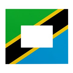 Flag Of Tanzania White Wall Photo Frame 5  X 7  by Amaryn4rt