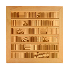 Bookshelf Wood Photo Frame Cube by uniart180623