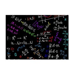 Mathematics  Physics Maths Math Pattern Crystal Sticker (a4) by Grandong