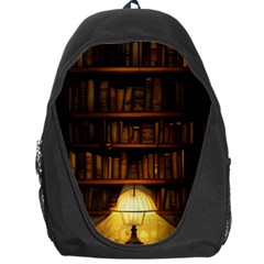 Books Library Backpack Bag by uniart180623