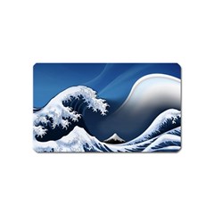 The Great Wave Off Kanagawa Magnet (name Card) by pakminggu
