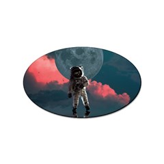 Astronaut-moon-space-nasa-planet Sticker Oval (10 Pack) by Cowasu
