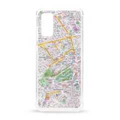 London City Map Samsung Galaxy S20 6 2 Inch Tpu Uv Case by Bedest