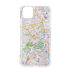 London City Map Iphone 11 Pro Max 6 5 Inch Tpu Uv Print Case by Bedest
