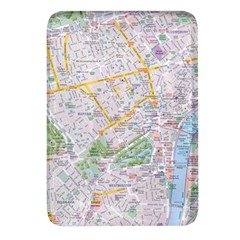 London City Map Rectangular Glass Fridge Magnet (4 Pack) by Bedest