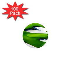 Golf Course Par Green 1  Mini Magnets (100 Pack)  by Sarkoni