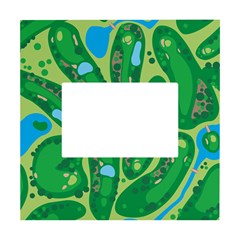 Golf Course Par Golf Course Green White Box Photo Frame 4  X 6  by Sarkoni