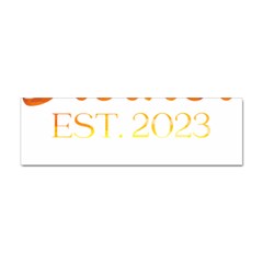 Brother To Be T- Shirt Promoted To Brother Established 2023 Sunrise Design Brother To Be 2023 T- Shi Yoga Reflexion Pose T- Shirtyoga Reflexion Pose T- Shirt Sticker (bumper) by hizuto