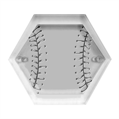 Baseball Hexagon Wood Jewelry Box by Ket1n9
