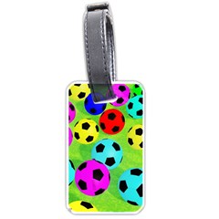 Balls Colors Luggage Tag (one Side) by Ket1n9