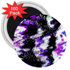 Abstract Canvas-acrylic-digital-design 3  Magnets (100 Pack) by Amaryn4rt