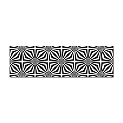 Background Pattern Halftone Black White Sticker (bumper) by Pakjumat