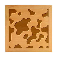 Cow Pattern Wood Photo Frame Cube by Ket1n9