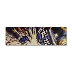 Tardis Doctor Who Pattern Sticker (bumper) by Cemarart