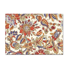 Retro Paisley Patterns, Floral Patterns, Background Sticker A4 (100 Pack) by nateshop