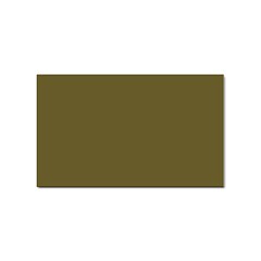 Brown, Color, Background, Monochrome, Minimalism Sticker (rectangular) by nateshop