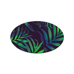 Tree Leaves Sticker Oval (10 Pack) by nateshop