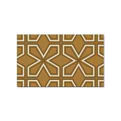 Gold Pattern Texture, Seamless Texture Sticker Rectangular (10 Pack) by nateshop