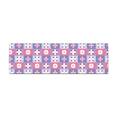 Flower Art Pattern Geometric Sticker (bumper) by Maspions